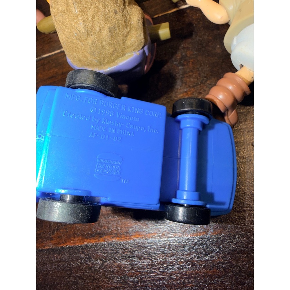 Lot Vintage 90's Rugrats The Movie Burger King Kids Club Toy Figure - Picture 3 of 10